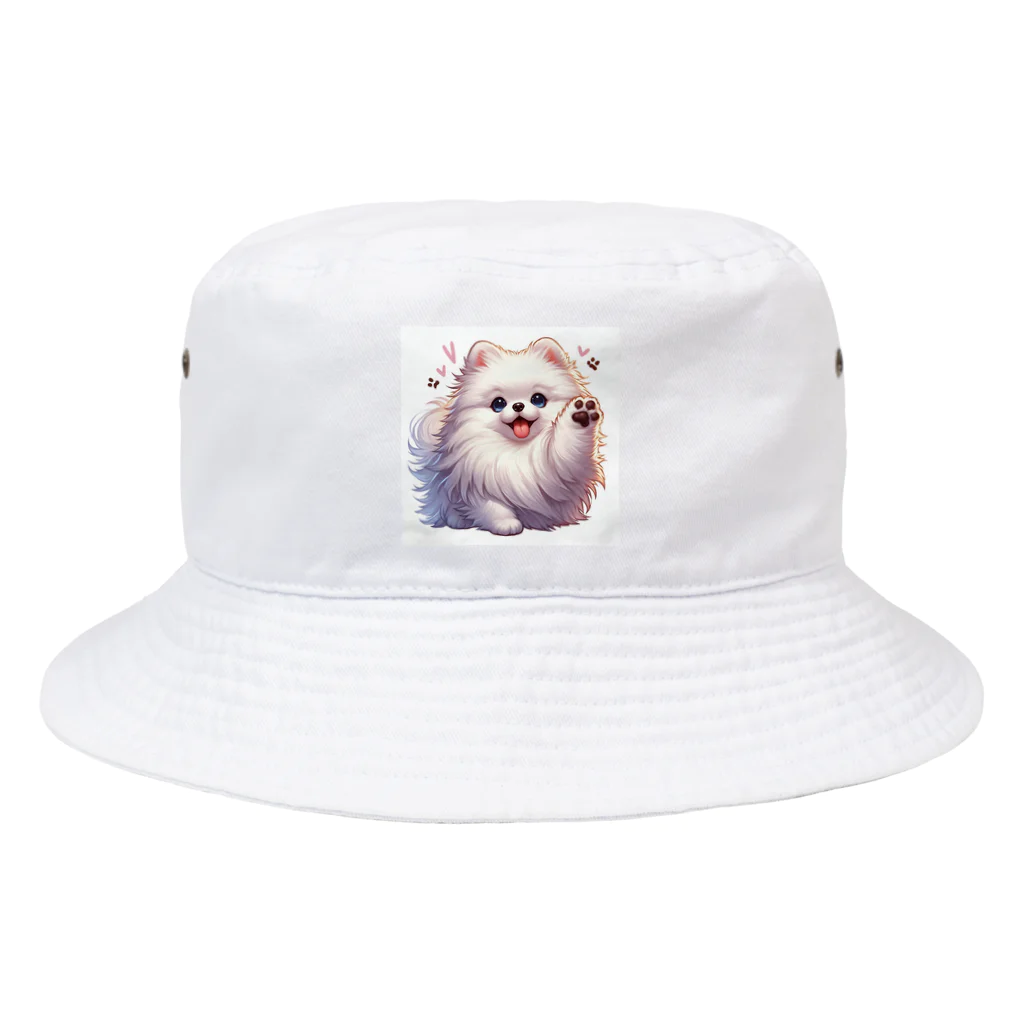 sunkoの愛らしいポメ Bucket Hat