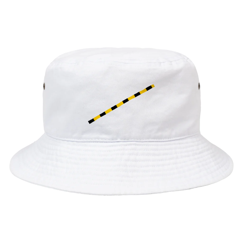 でんでんかんかんの踏切の遮断機 Bucket Hat