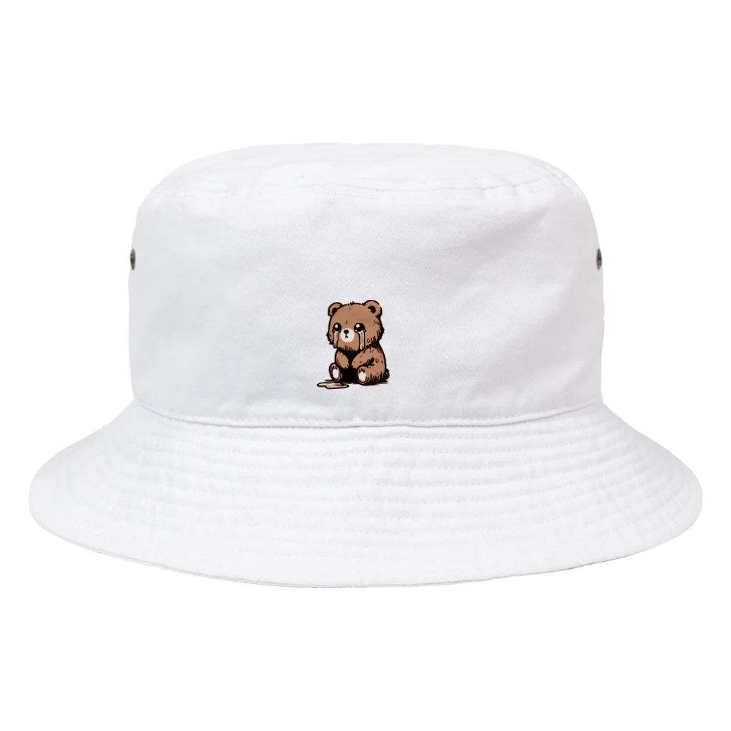 tarutaru shopの泣き虫 くまたん Bucket Hat