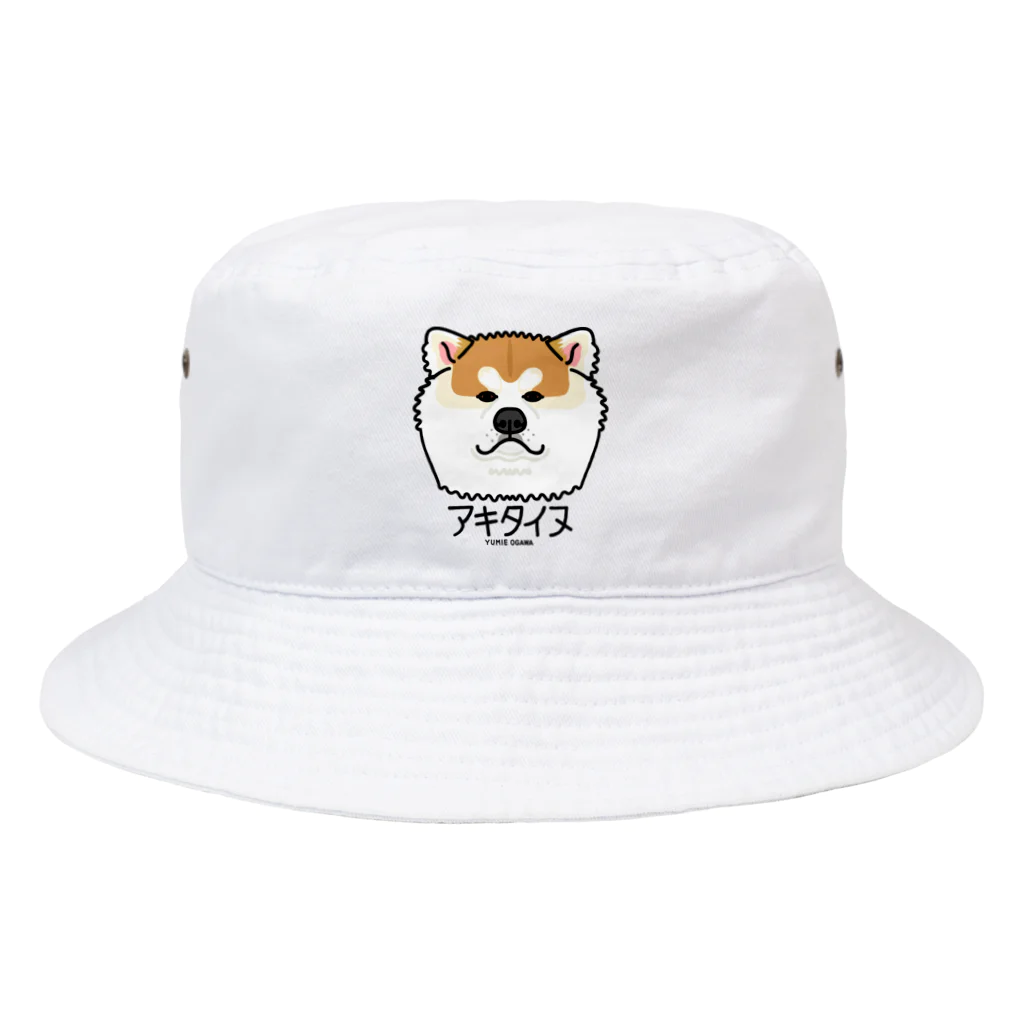 オガワユミエの19アキタイヌ（キャラ） Bucket Hat