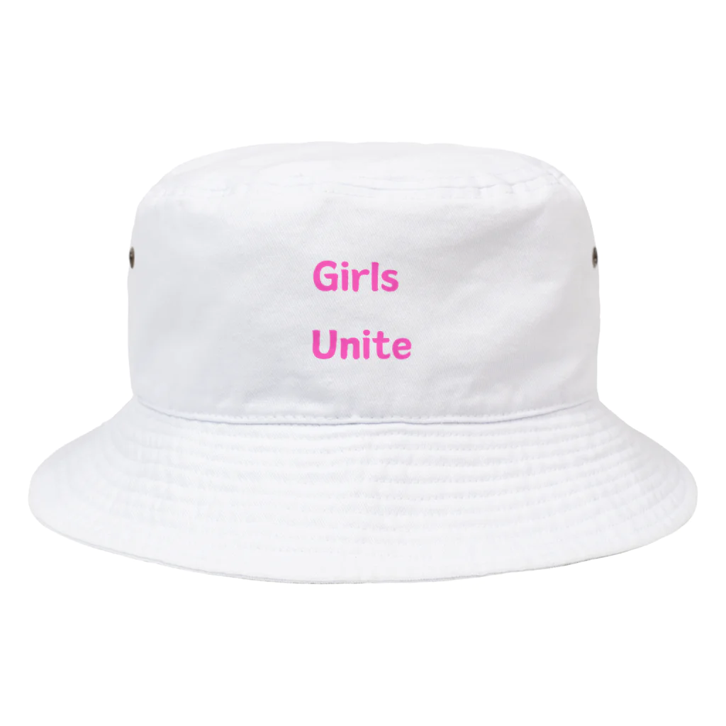 あい・まい・みぃのGirls Unite-女性たちが団結して力を合わせる言葉 Bucket Hat