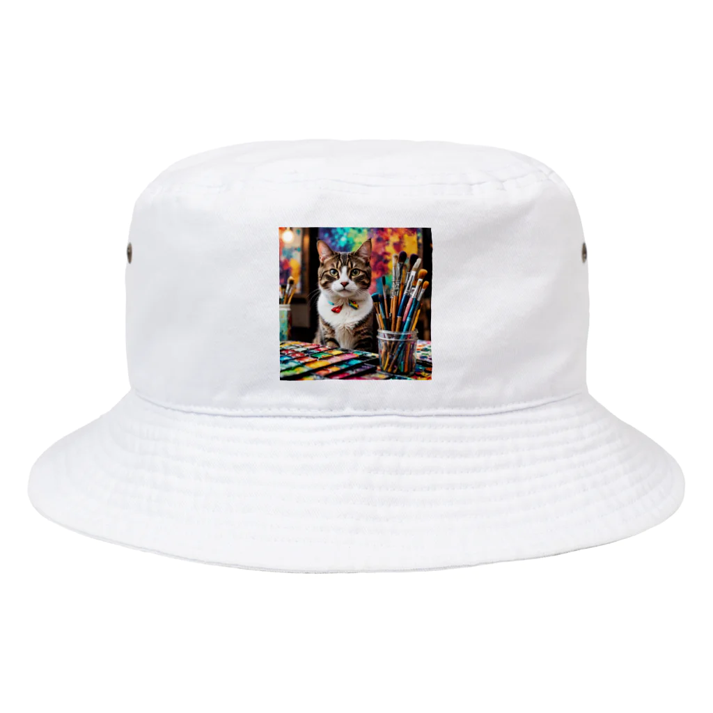 YUYUYのネコちゃん Bucket Hat