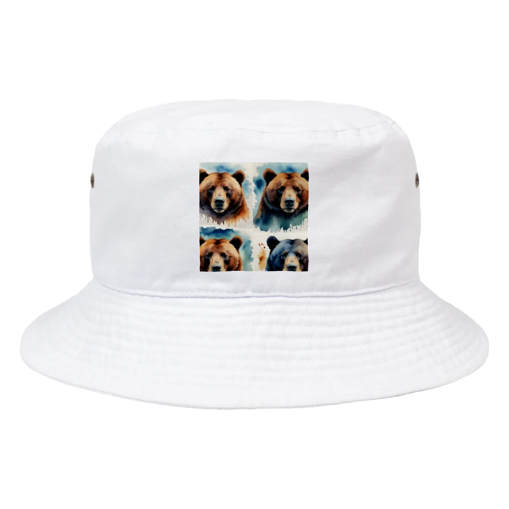 noyunoyuのクマの鼻 Bucket Hat