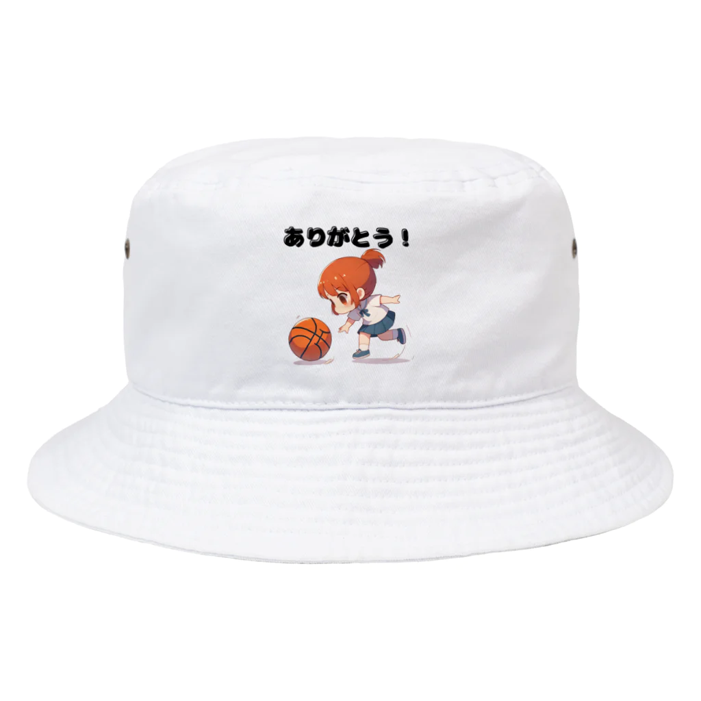 チェリモヤのガールズ バスケット 01 Bucket Hat