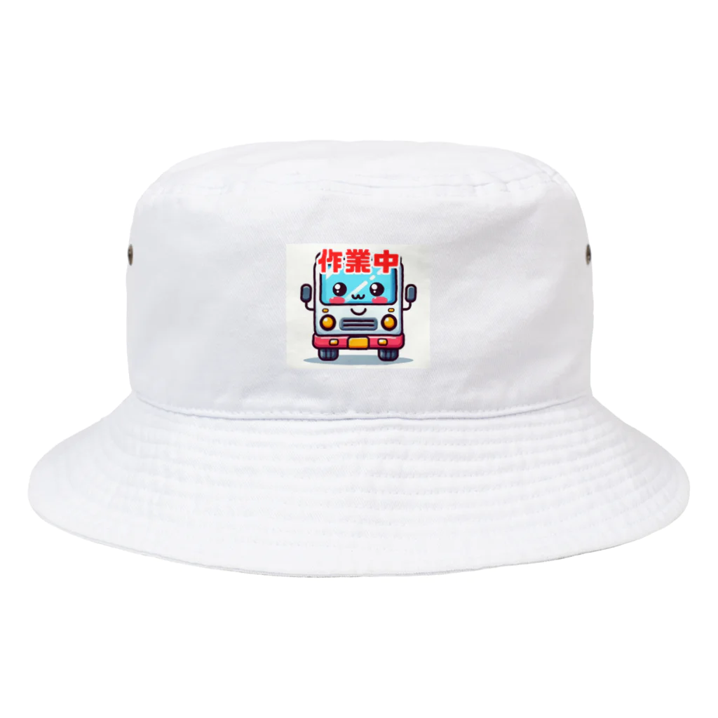 軽貨物の軽貨物くん Bucket Hat