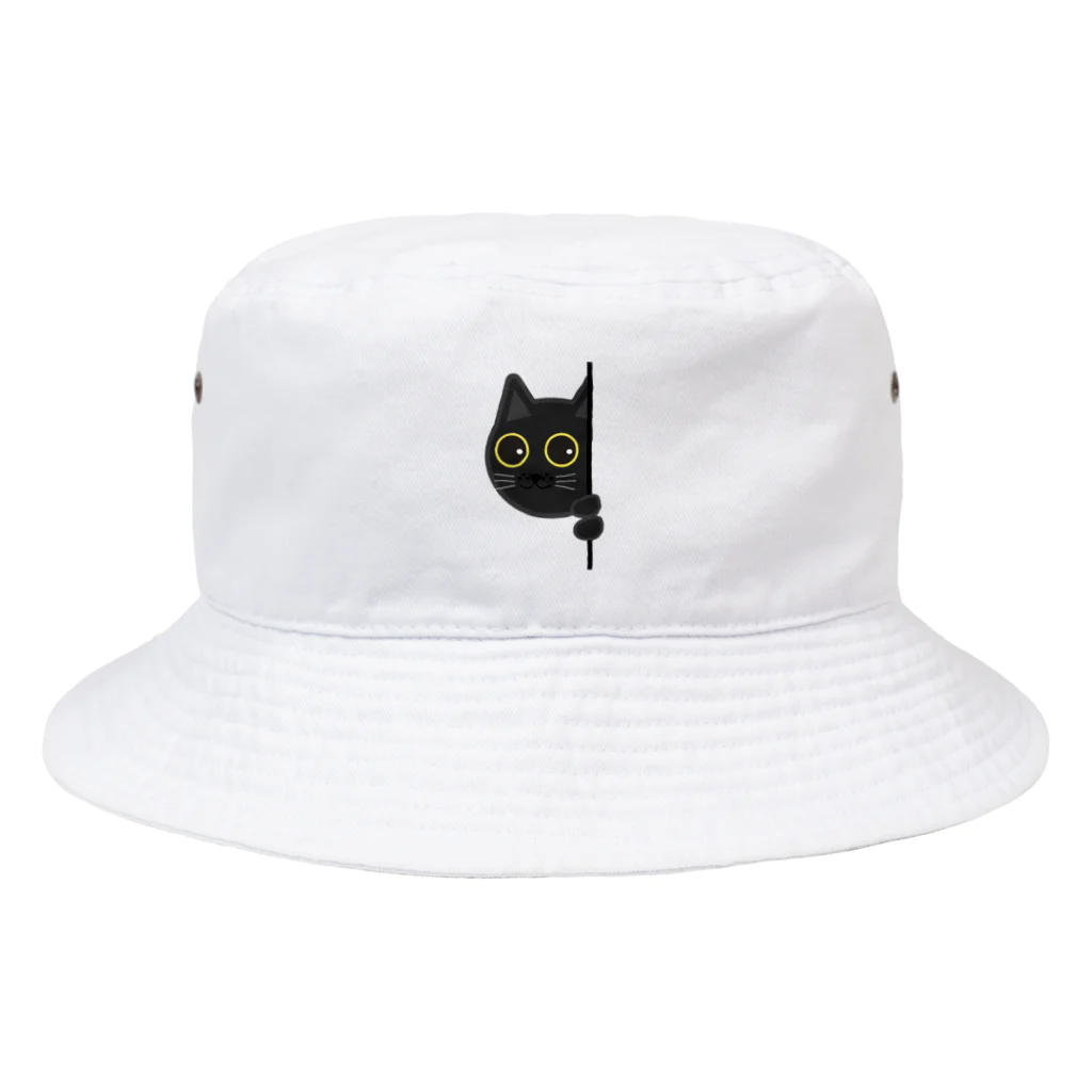 chicodeza by suzuriの覗き猫 Bucket Hat