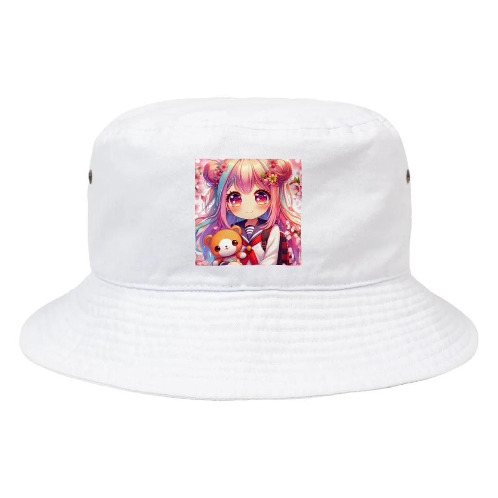 SWQAの可愛い女の子 Bucket Hat