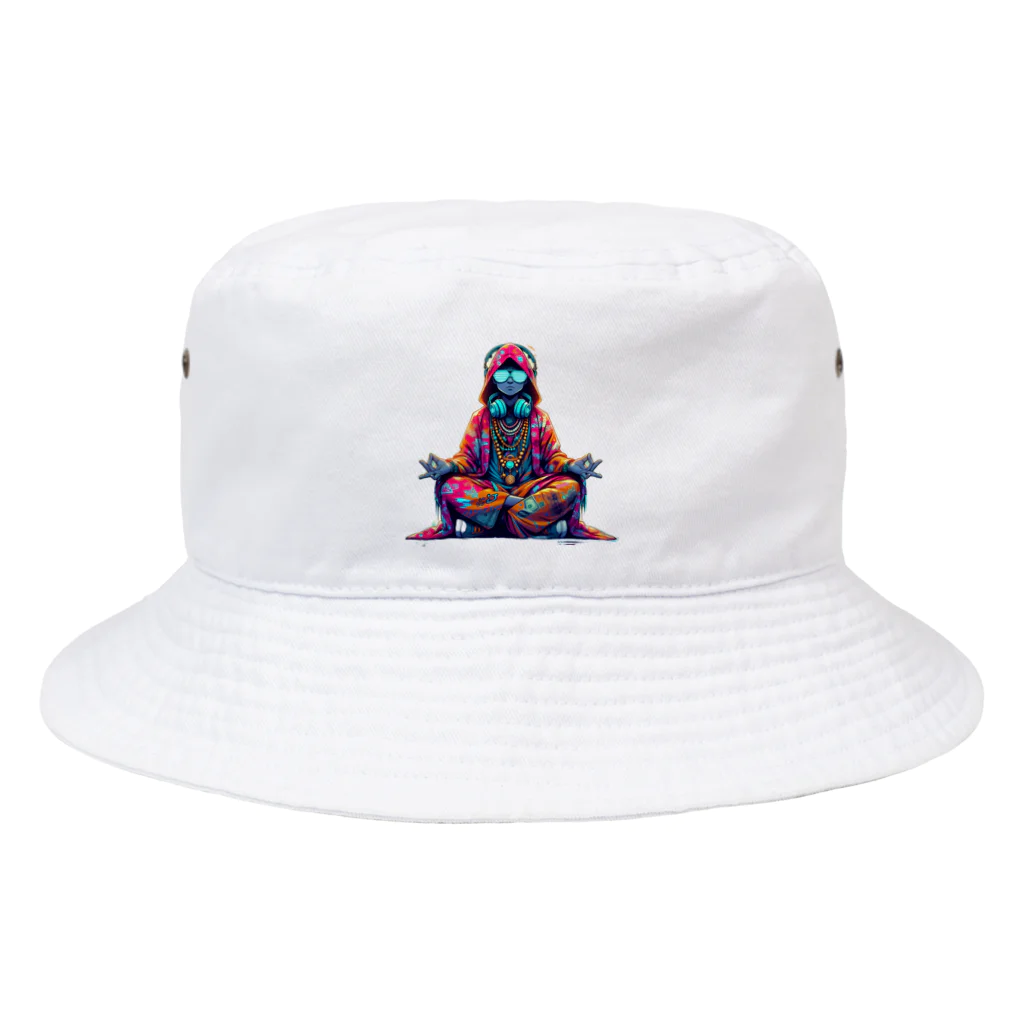 メメオカくん。のHipHop僧侶 Bucket Hat