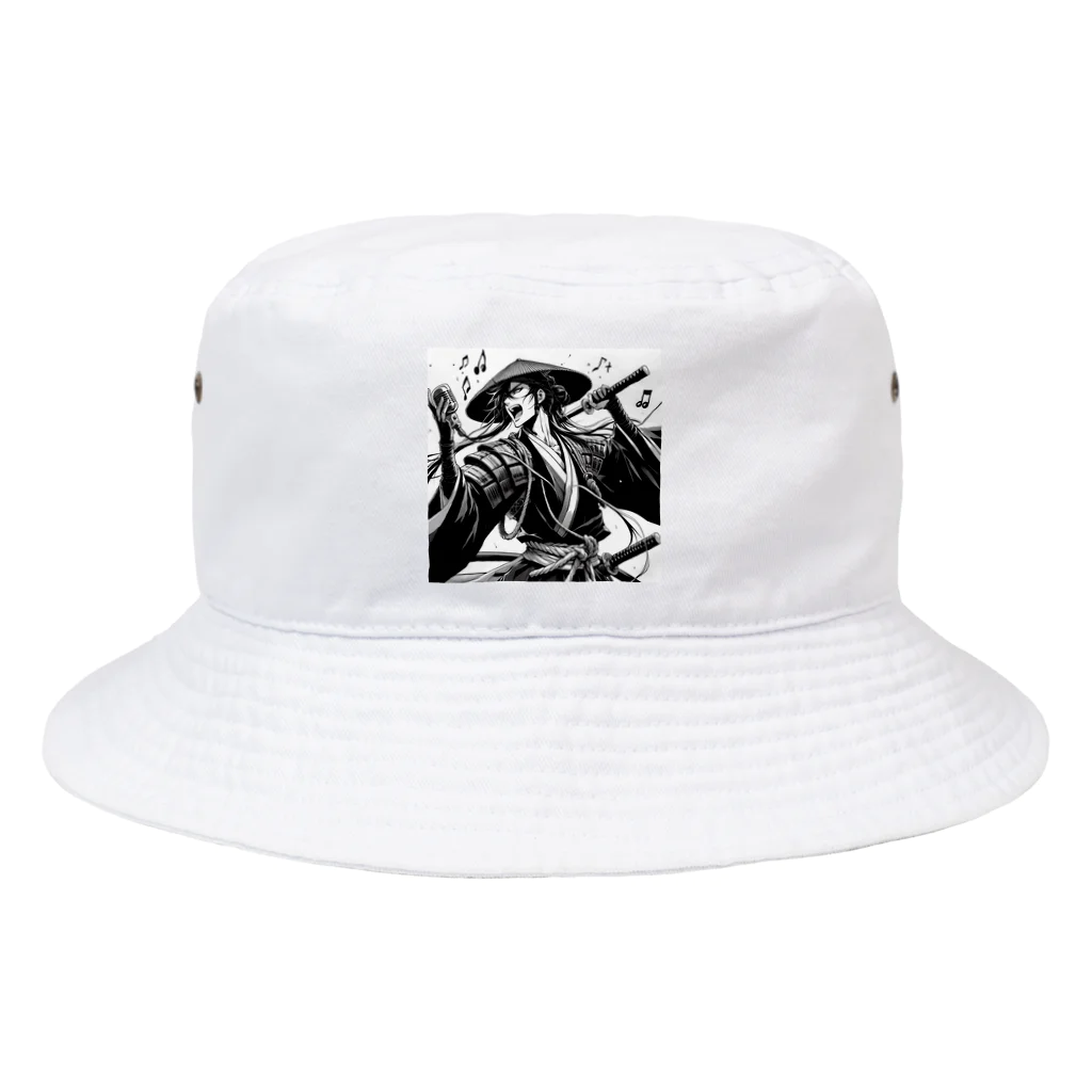 namidamakiの熱唱侍 Bucket Hat