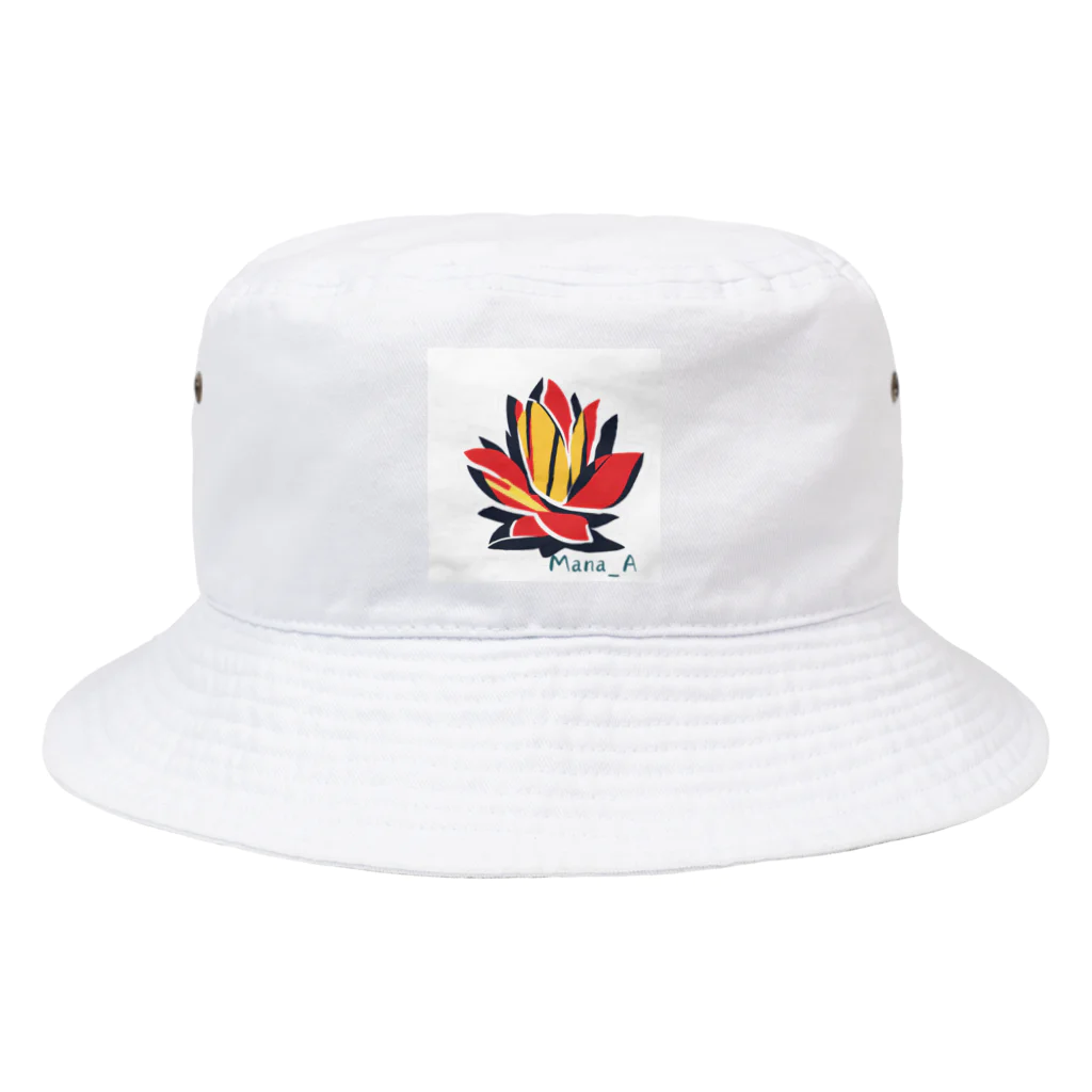 Mana Aのカラフルアガベ Bucket Hat