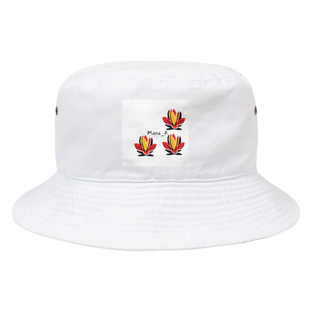 Mana Aのカラフルアガベ Bucket Hat