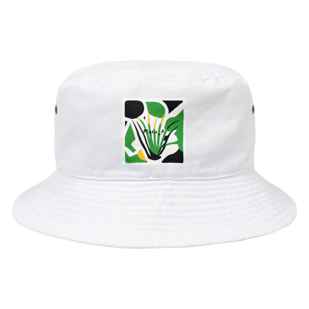 Mana AのカラフルTillandsia Bucket Hat