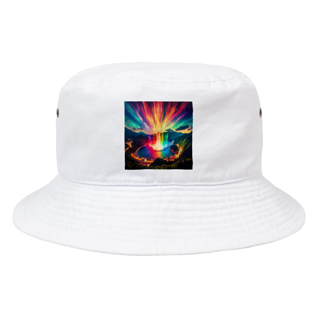 ir700の虹の風 Bucket Hat