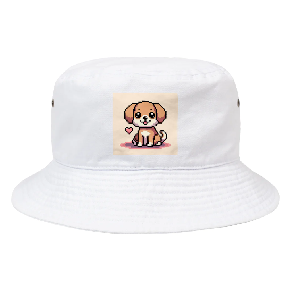 wanwan!!のワンチャン　ドット絵 Bucket Hat