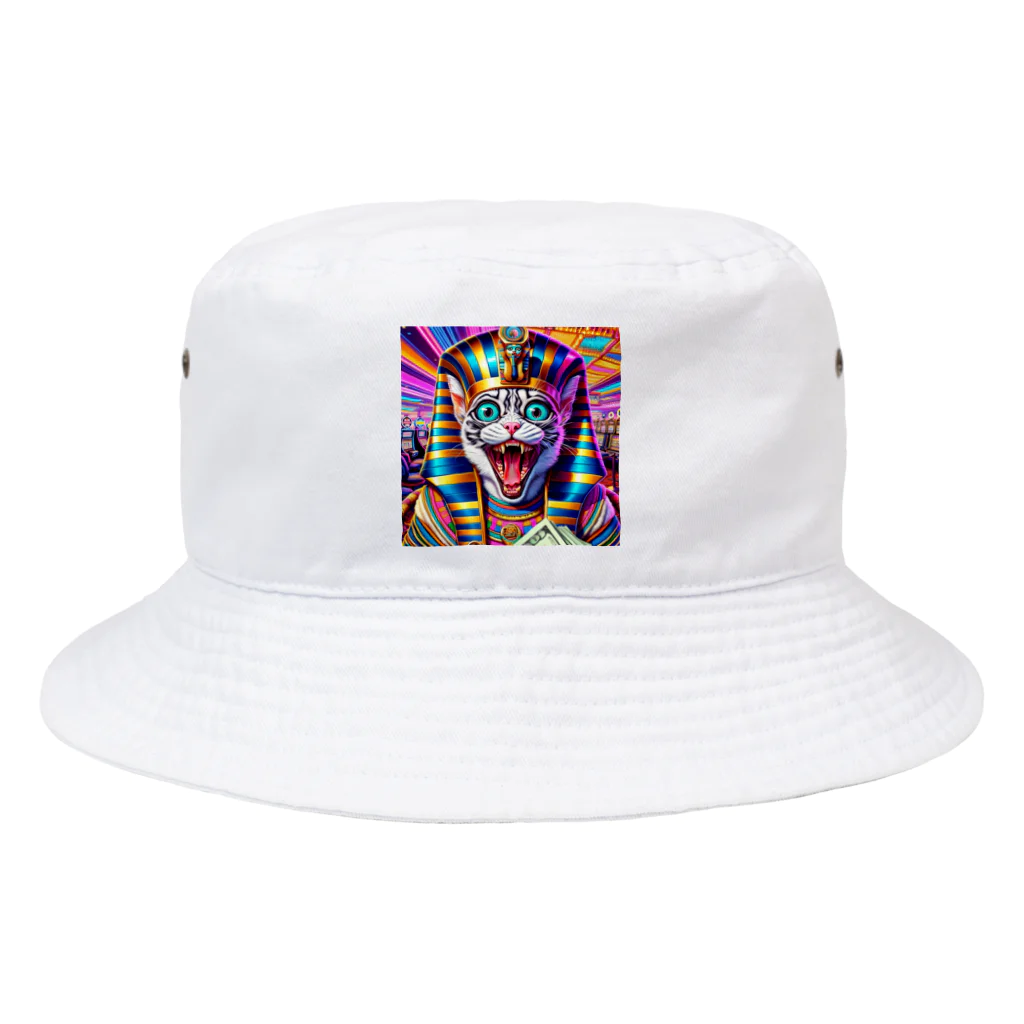 funny-itemsの一攫千金猫 Bucket Hat