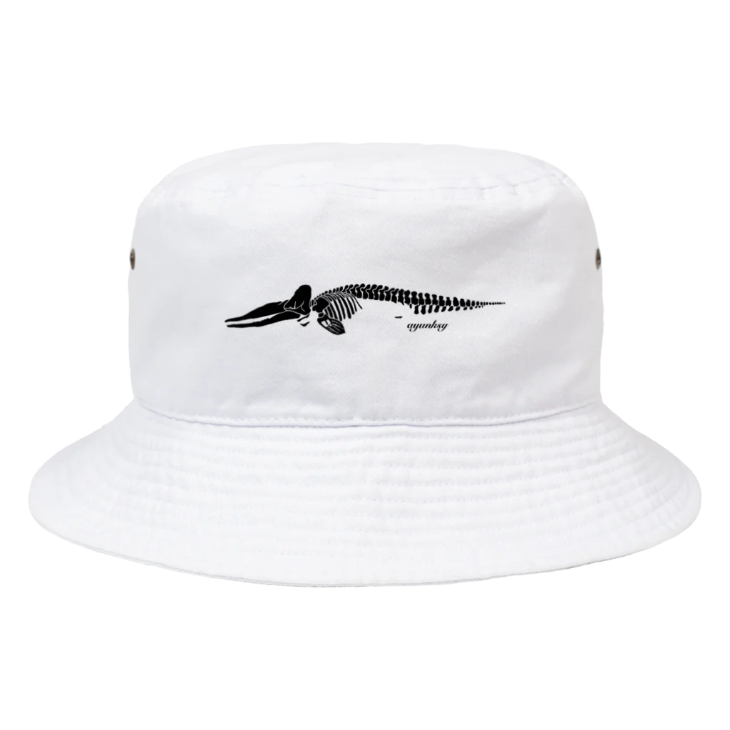 ayunksyのマッコウクジラの標本 Bucket Hat