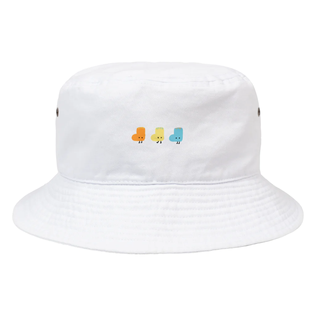 白枝 実生のトコトコくつした Bucket Hat