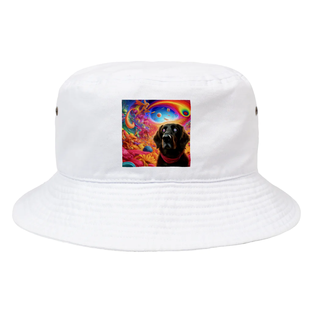 crazy_x_crazyのトリップドッグ2 Bucket Hat