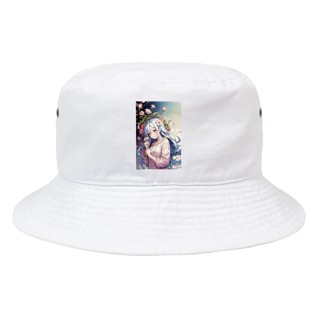 🐋うくはのお店の花と君7 Bucket Hat