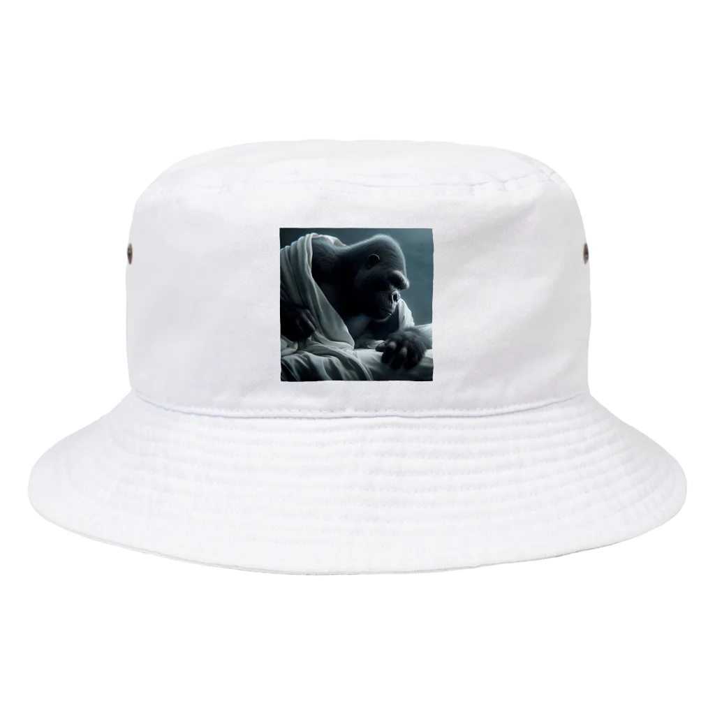 namidamakiのゴリラ起床 Bucket Hat