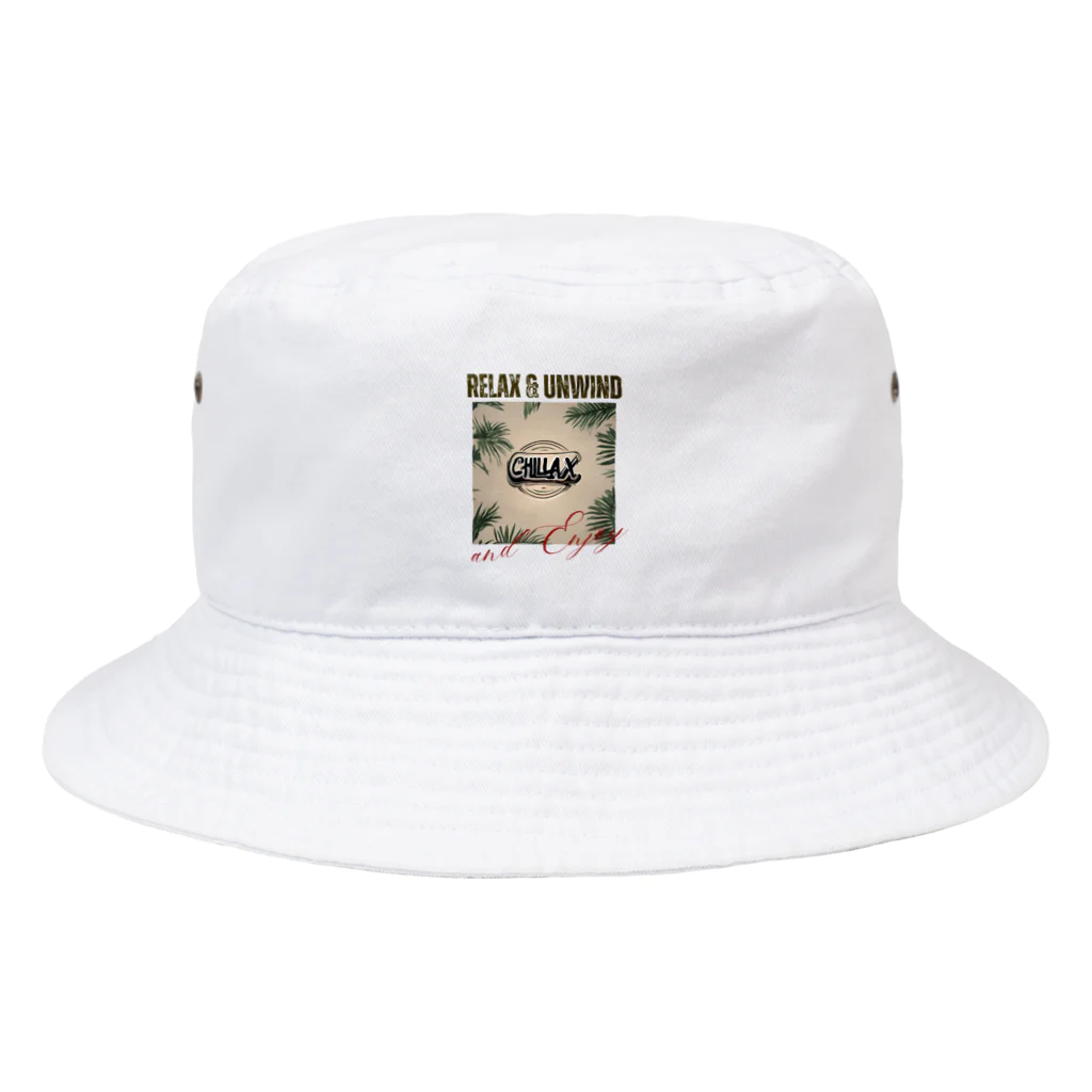 si-moのゆっくりまったりリラックス　Chillax!シリーズ Bucket Hat