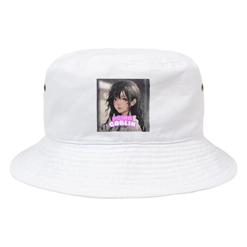 プリンゴブリンのボサボサの髪の毛子さん Bucket Hat