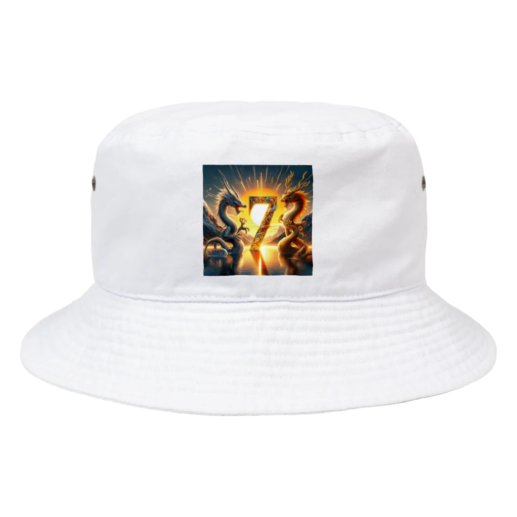 29 dragonのdrgonnumeber7 Bucket Hat