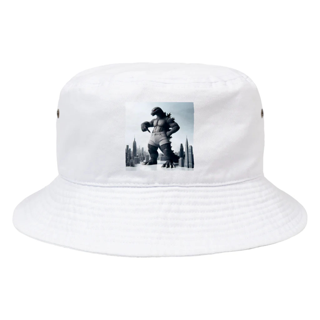 komi39のモンスターファッション　ゴジラ Bucket Hat