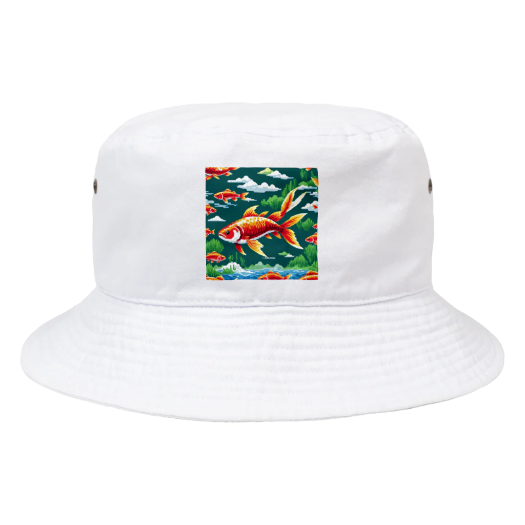 yukki1975のピクセルアートの5月 Bucket Hat