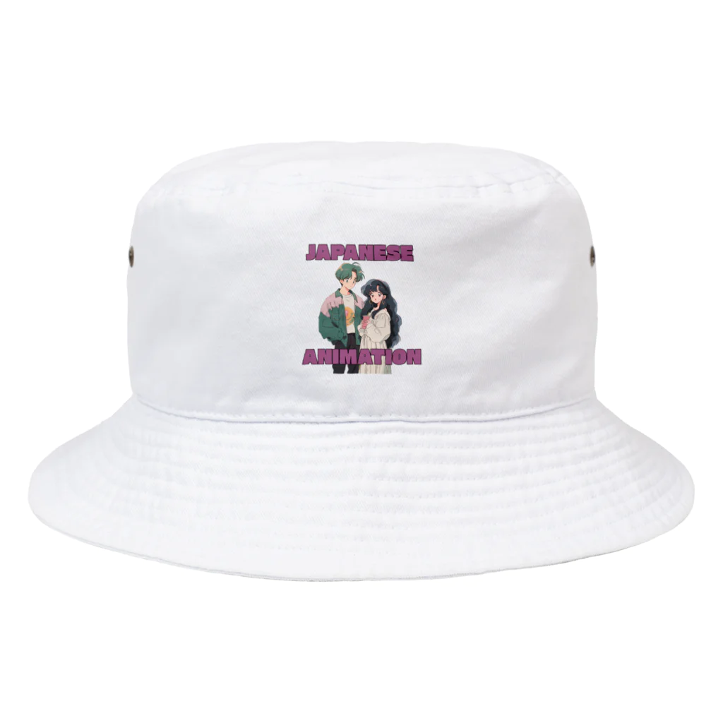 がーるずしょっぷのレトロアニメ Bucket Hat