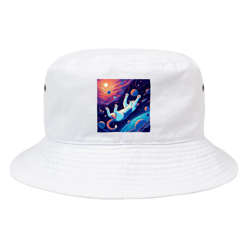 ソルブラインの星と遊ぶ「レイチャ」 Bucket Hat