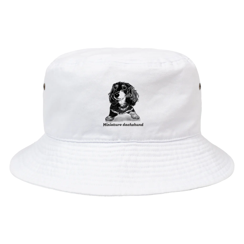 DOUCEのミニチュアダックス　YUNI Bucket Hat