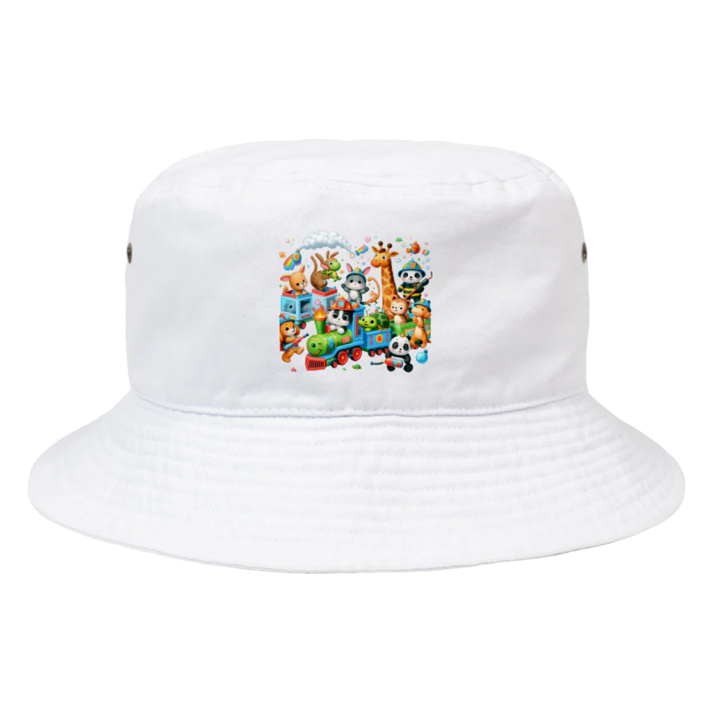 nail_aphroditeのあにまる消防隊 Bucket Hat