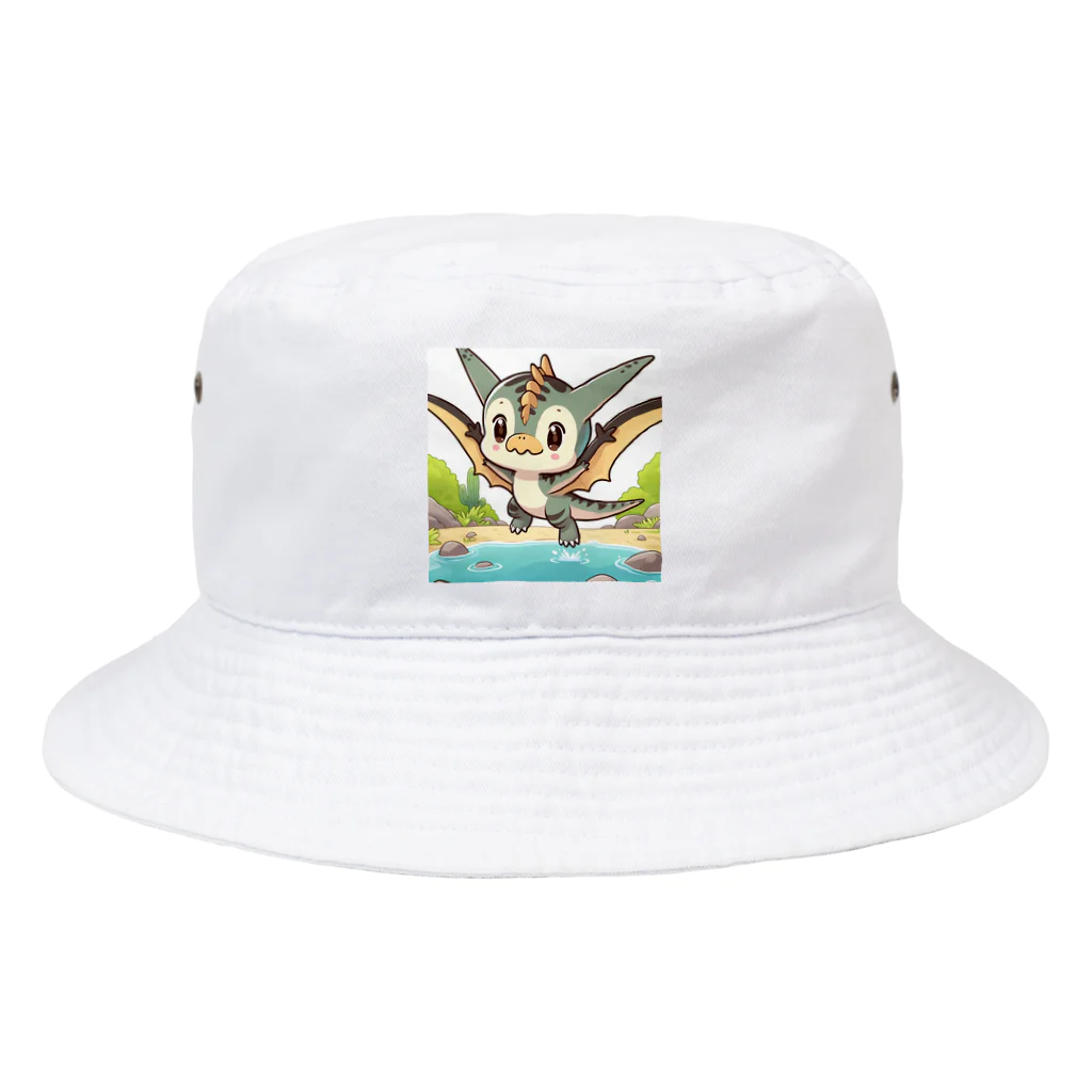 dinosaur_brothersのべびぃプテラ② Bucket Hat