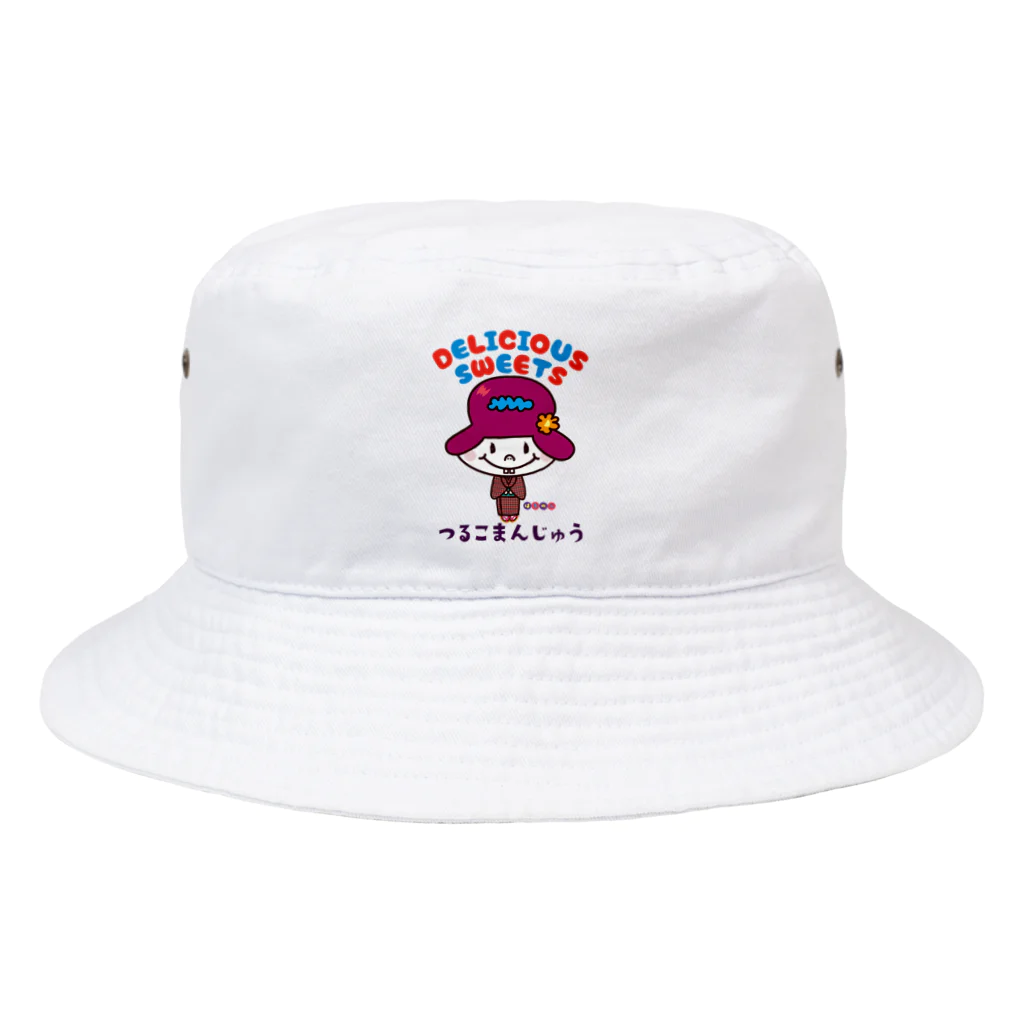 ドレメヒロコのつるこまんじゅう Bucket Hat