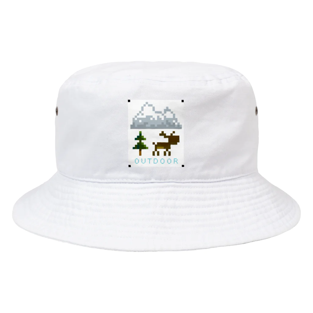 AMSDのアウトドア風デザイン Bucket Hat