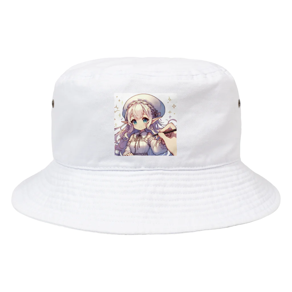 aaammmamのエルフ　美少女　漫画　アニメ Bucket Hat