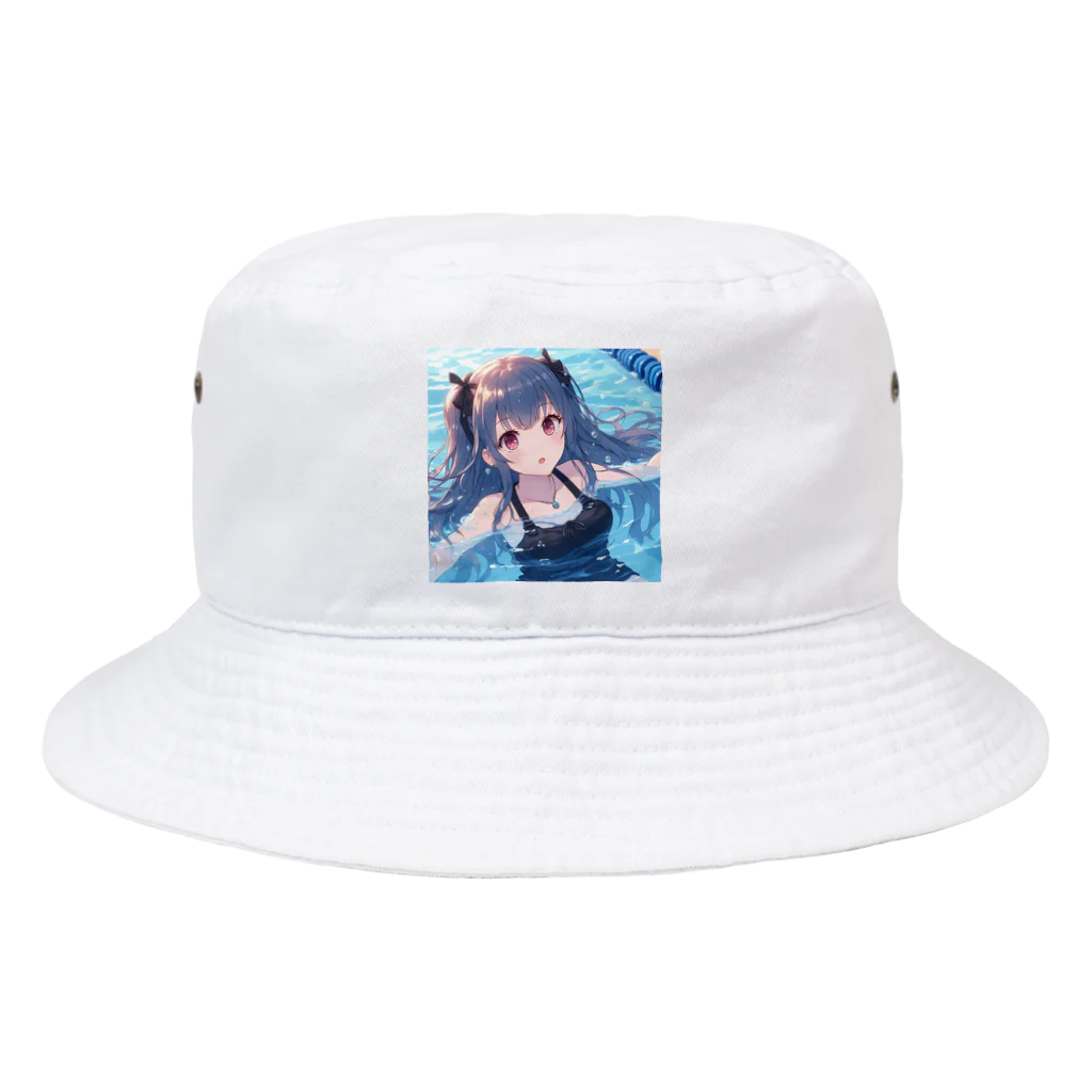 SWQAのプールを楽しむjk Bucket Hat