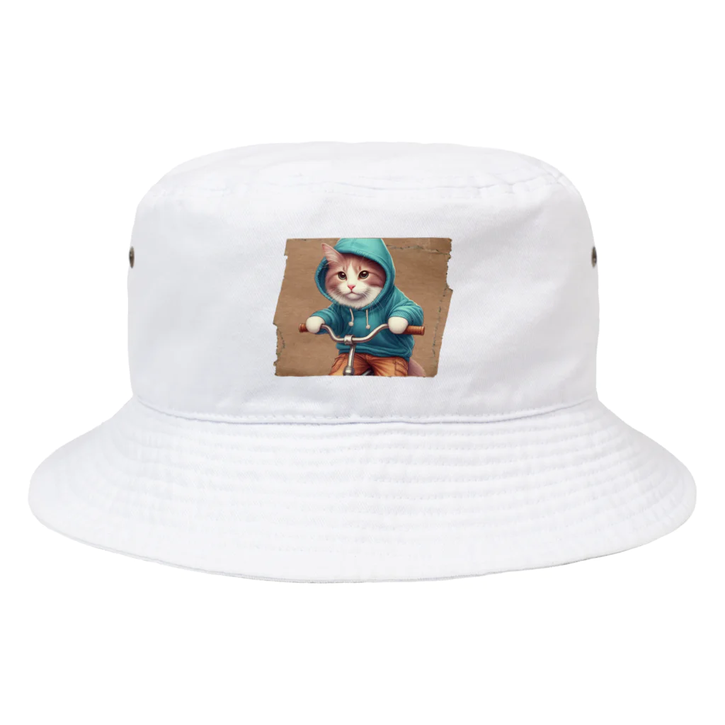 終わらない夢🌈のにゃんこ🐱 Bucket Hat