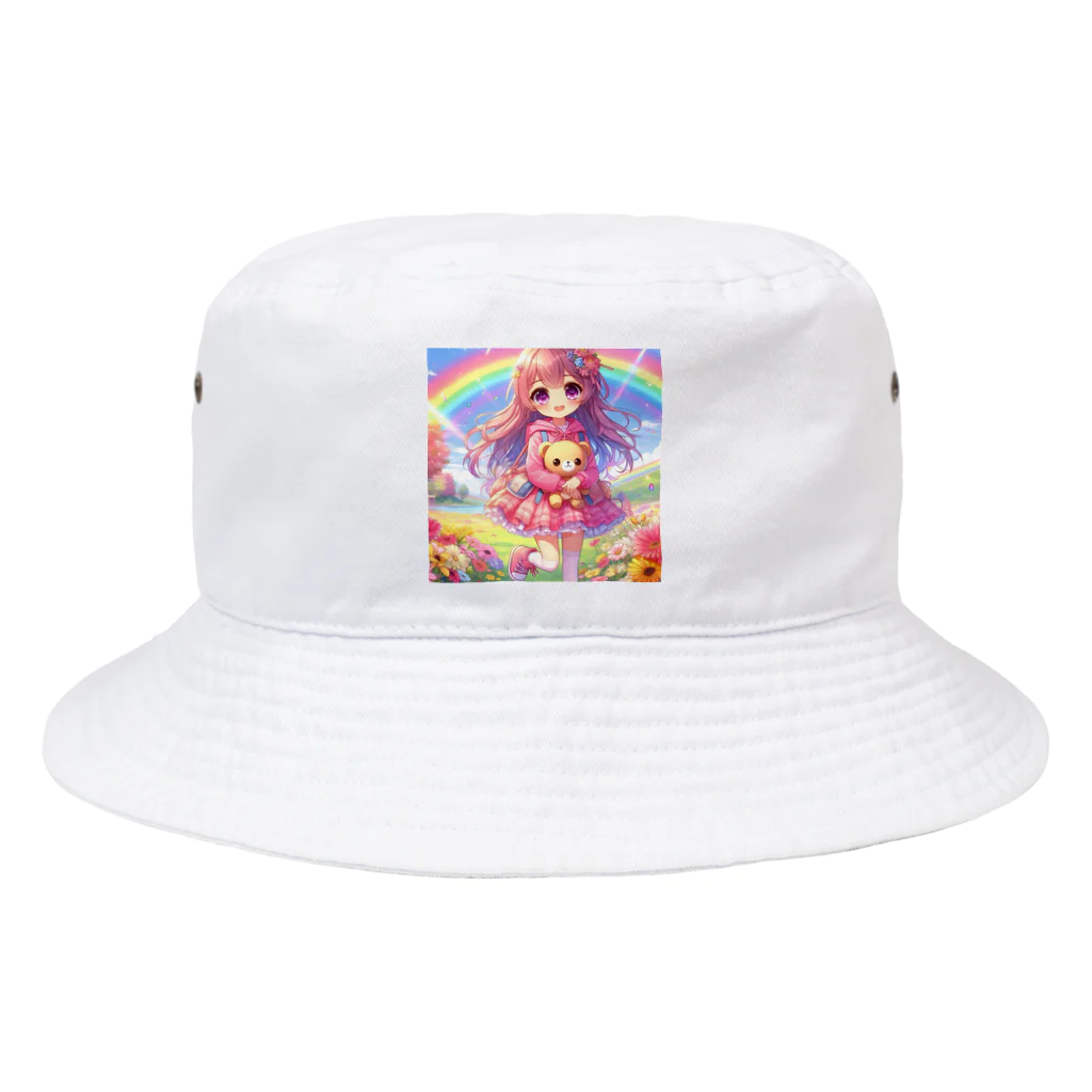 aaammmamのロリ　少女　ピンク髪 Bucket Hat