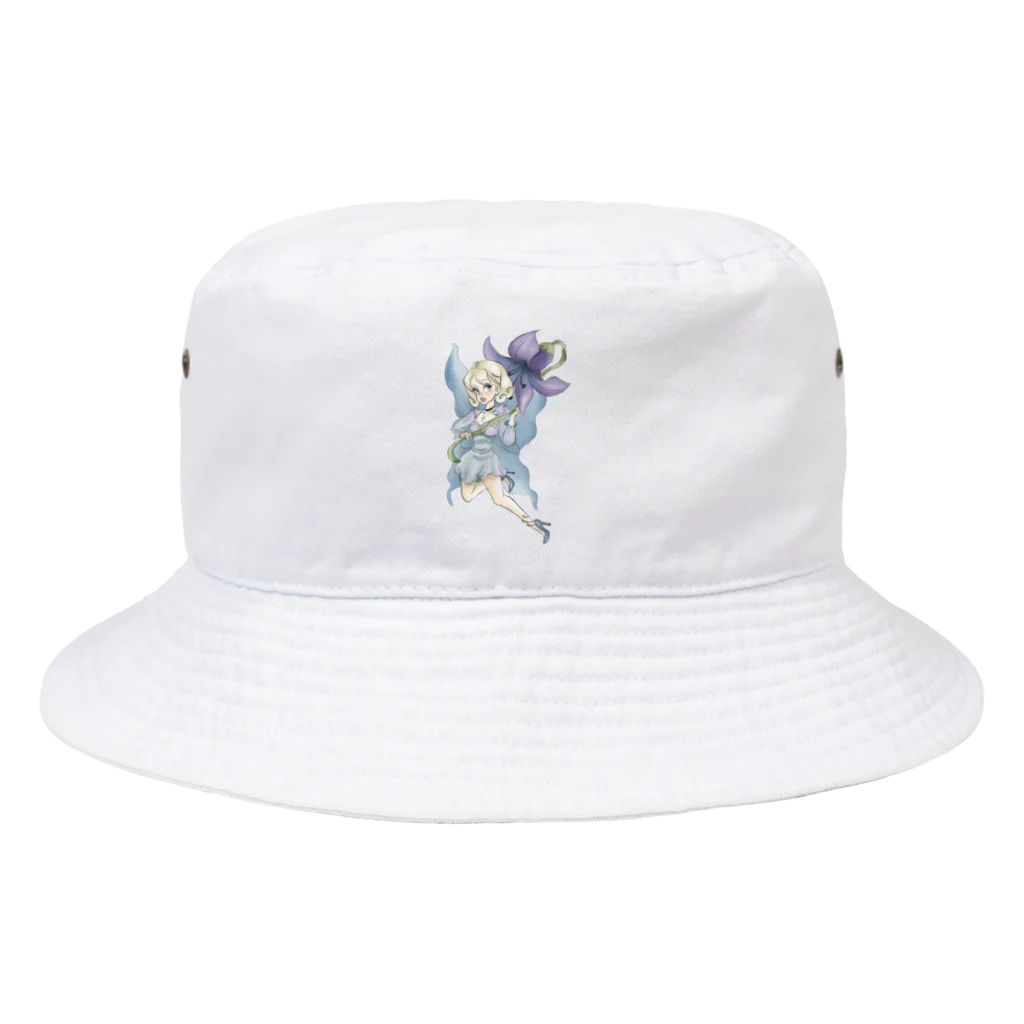 Earl Grey tea timeのCharlotte（シャーロット） Bucket Hat