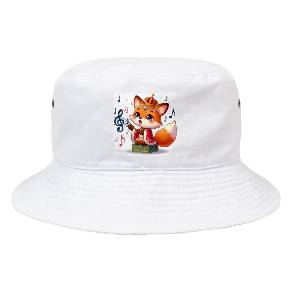 桃の花の歌うキツネの王子さま Bucket Hat