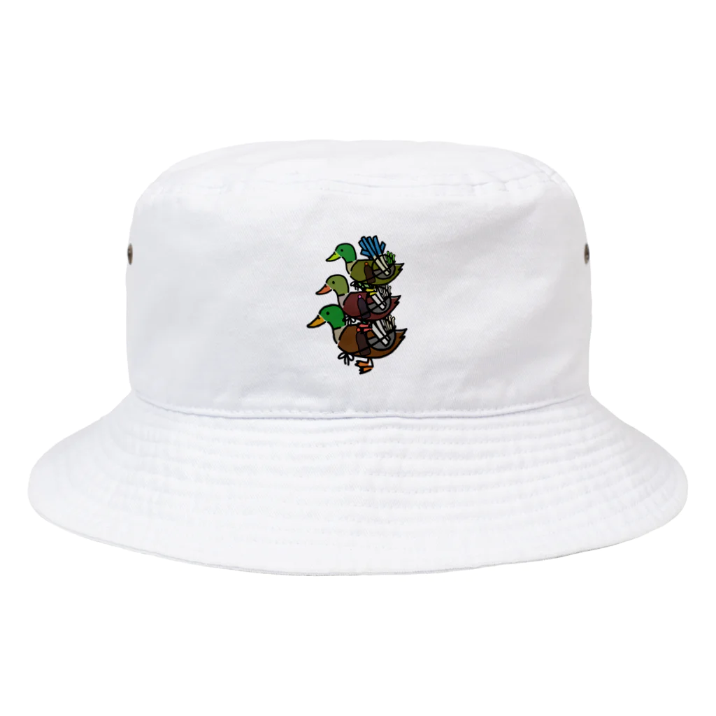 chicodeza by suzuriのカモネギタワー Bucket Hat