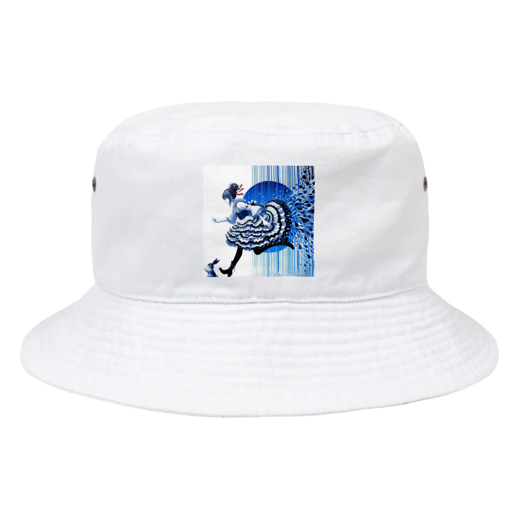 cocoa8877の雨の日のアリス Bucket Hat