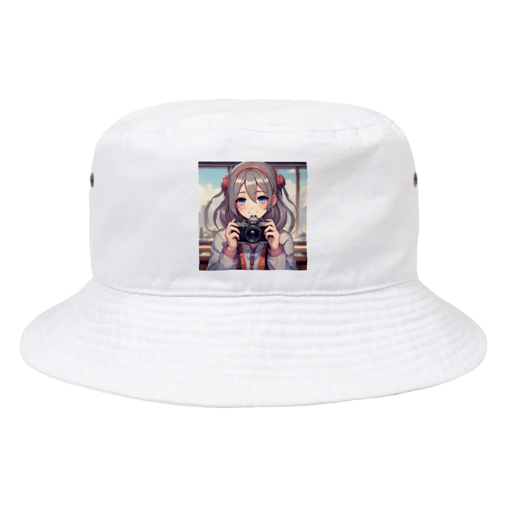 Happy_Sunny_Daysのカメラ女子 Bucket Hat