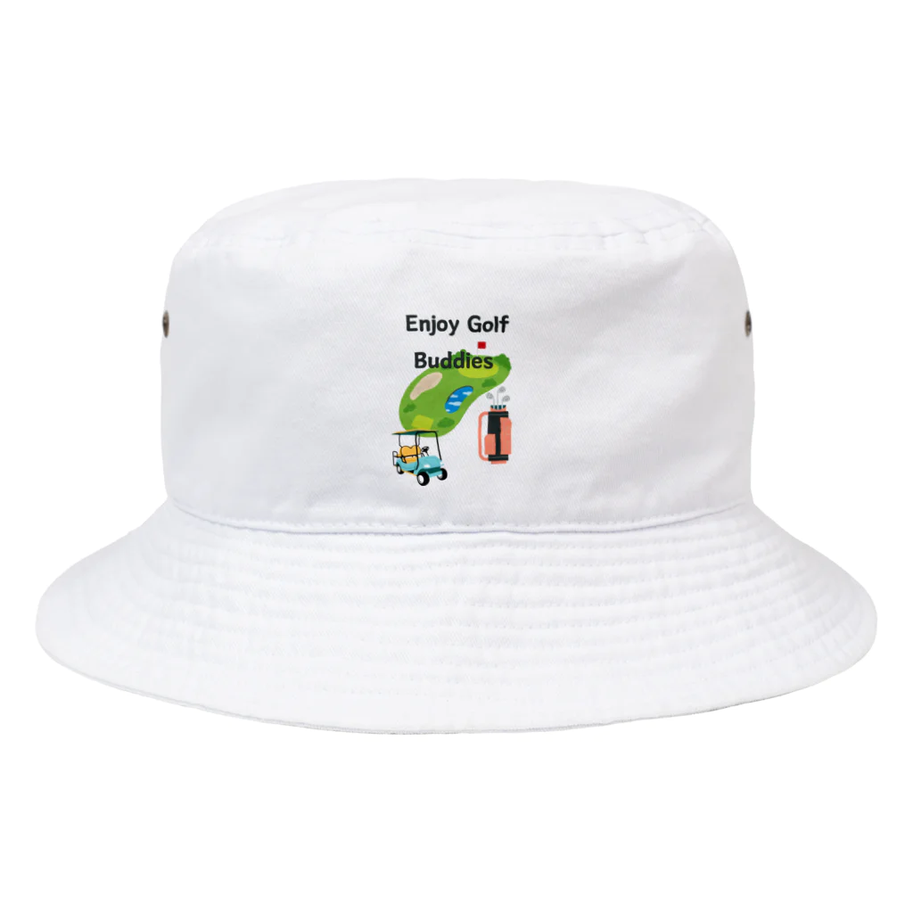 Kipのエンジョイゴルフ仲間たち Bucket Hat