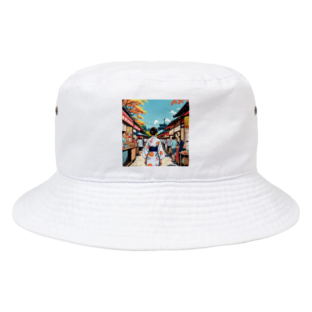 noiSutoaの浴衣 Bucket Hat