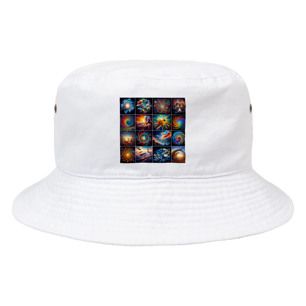 wワンダーワールドwの森羅万象 FIRST Bucket Hat