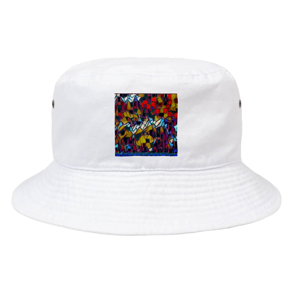 Try Anythingの綺麗なタイルグッズ Bucket Hat