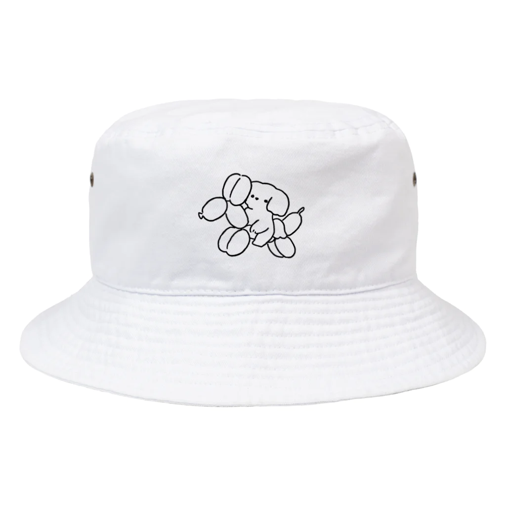 ☁︎ｔｏｕｄｏｕ☁︎の風船またがりココさん Bucket Hat